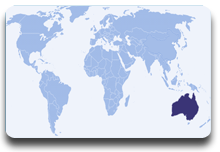 Ubicaci&ograve;n geogr&agrave;fica de Australia