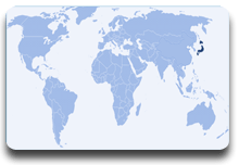 Ubicaci&ograve;n geogr&agrave;fica de Japon