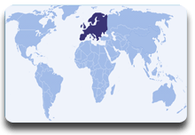Ubicaci&ograve;n geogr&agrave;fica de Europa